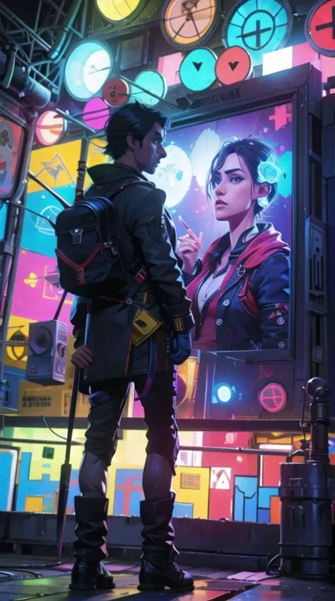 neon lights ((best quality)), ((masterpiece)) <lora:arcane_offset:1>, beautiful face