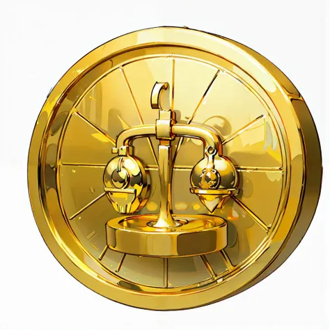 A gold coin,(an (justice_scale) on coin:1.3),(Pure Gold:1.3),(cartoon,3d:1.2),(masterpiece, top quality, best quality, official art, beautiful and aesthetic:1.2),Game ICON,HD Transparent background, Volume light, No human, fantasy, best quality, (game coin), <lora:coin:0.5>, ufotable official art, pastel_colors,
<lora:nomura_tetsuya_offset:0.4>, <lora:ff16style:0.4>, 
<lora:akagi_shun_offset:0.4>,  <lora:amano_yoshitaka_offset:0.4>
