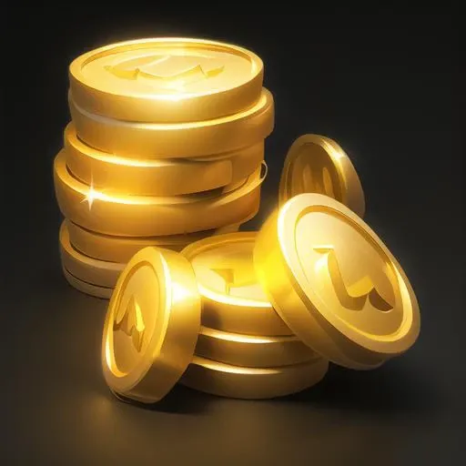 Round gold coins <lora:GameIconResearch_currency_Lora:1>