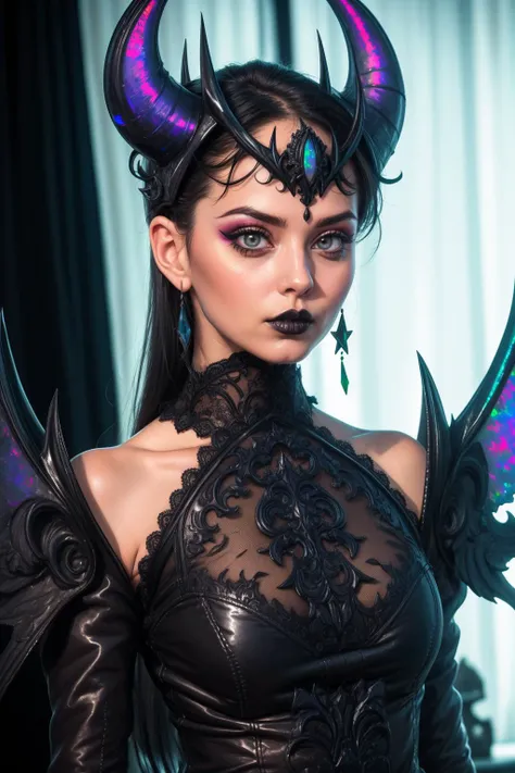step-by-step, high detail photo, of (Mephala, daedric prince of murder, lies, and deception, sex and secrets), ([Demon|woman] with seductive spider like appearance), grim dark, fantasy, (hell:0.5), dramatic lighting, [cold colors], prominent projected shadows, subsurface scattering, 8mm film grain, 50mm film lens, F/4 aperture, HDR, 8k, (highly detailed, intricate details), deep focus