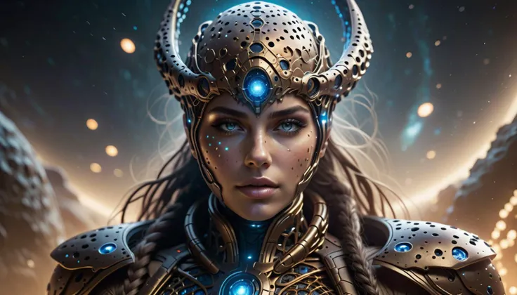 concept art of a neural network bioengineered woman, natural skin, trypophobia:0.8, from the side, looking at viewer, cowboy shot, dark nebula background, futuristic scifi lab background,
physically based unbiased rendering, natural lighting, extremely high-resolution details, photographic, realism pushed to extreme, fine texture, 4k, ultra-detailed, high quality, high contrast,
<lora:DetailedEyes_V3:0.8> <lora:Randommaxx_dark_offset_v1.1_lora_fp16:0.5>