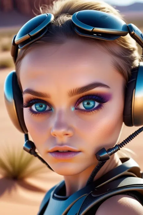 (Hyperreal:1.4),
(((full body shot:1.5))), raw, emotional, dynamic, distortion for emotional effect, vibrant, use of unusual colors, cute cinematography, (realistic, photo realistic:1.4),
Robot-dragonfly, Sweeping Plains, Speakers, Desert, Virtual Game Arena, organic photorealistic microscopic shot, (quirky humour:1.3) , television static, noise, poster, full body shot, disintegration, art,
<lora:DetailedEyes_xl_bdsqlsz_V1:0.5> detailed eyes, detailed face, detailed skin,