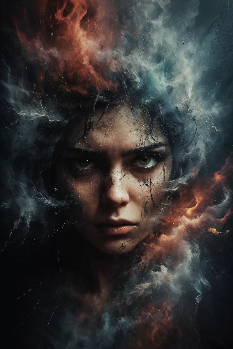 a huge whirlwind with a beautiful dissolved misty female face made of clouds and dust, look angry, dark atmosphere, centered, highly detailed, vibrant colors, intricate, ultra hd, sharp focus <lora:DetailedEyes_xl_V2:1> <lora:add-detail-xl:2> <lora:Disturbia:0.5> <lora:dissolve:0.75> <lora:neg4all_bdsqlsz_xl_V7:1>