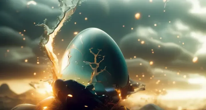 Topnotch artstyle "When you come around, you'll come in, On a wave, on a song" the ultimate concept dream, futuristic vision, realistic, beautiful, emotional, shiny, somber, picture in the style of topnotch artstyle