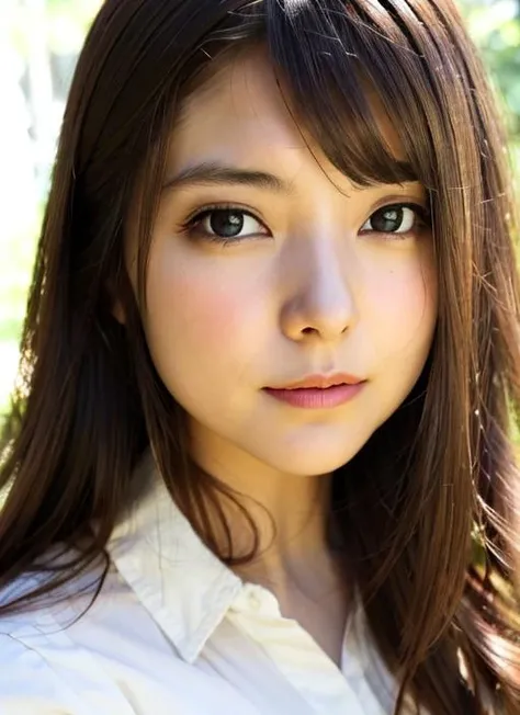 1girl,(wearing a shirt), (RAW photo, best quality), masterpiece, an extremely delicate and beautiful, extremely detailed, 2k wallpaper, Amazing, finely detail, extremely detailed CG unity 8k wallpaper, ultra-detailed, highres, soft light, beautiful detailed girl, extremely detailed eyes and face, beautiful detailed nose, beautiful detailed eyes,perfect anatomy <lora:Miri Hanai:0.8>