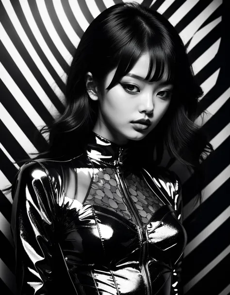 professional monochrome photograph of a 18 year old fashion model by Daido Moriyama, bold lines, hyper detailed, dark limited palette, chiaroscuro, (intricate details, masterpiece, best quality:1.4), mesmerizing, Futurism Art Style, dynamic, dramatic, Futurism Art Style, dynamic pose
<lora:add-detail-xl:1> <lora:xl_more_art-full_v1:0.5>