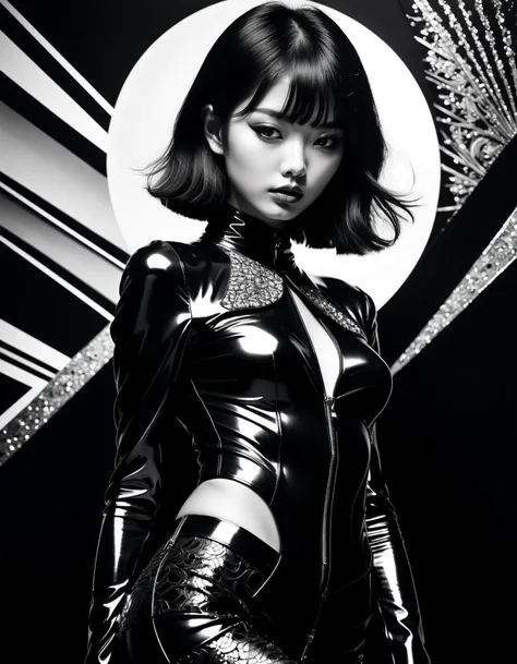 professional monochrome photograph of a 18 year old fashion model by Daido Moriyama, bold lines, hyper detailed, dark limited palette, chiaroscuro, (intricate details, masterpiece, best quality:1.4), mesmerizing, Futurism Art Style, dynamic, dramatic, Futurism Art Style, dynamic pose
<lora:add-detail-xl:1> <lora:xl_more_art-full_v1:0.5>