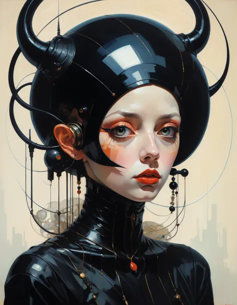 bizarre otherworldly creature by Phil Noto and Julie Bell and Ismail Inceoglu and Claude Cahun , bold lines, hyper detailed, dark limited palette, chiaroscuro, (intricate details, masterpiece, best quality:1.4),
<lora:add-detail-xl:1> <lora:xl_more_art-full_v1:0.5>
