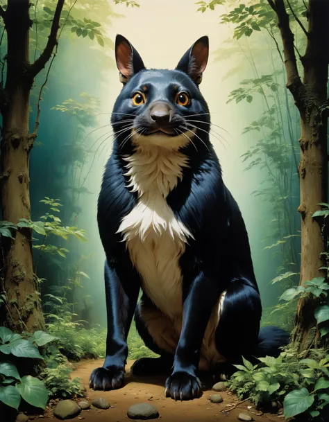 professional photograph of a outlying and wild animal by Studio Ghibli and Bettina Rheims and walker evans , bold lines, hyper detailed, dark limited palette, dramatic lighting, (intricate details, masterpiece, best quality:1.4),
<lora:add-detail-xl:1> <lora:xl_more_art-full_v1:0.5>