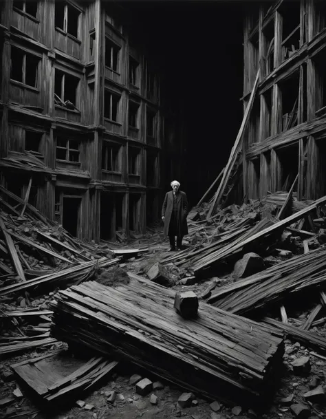 professional photograph of a disastrous and mysterious movie still by Serge Birault and Leon Kossoff and edward weston , bold lines, hyper detailed, dark limited palette, dramatic lighting, (intricate details, masterpiece, best quality:1.4),
<lora:add-detail-xl:1> <lora:xl_more_art-full_v1:0.5>