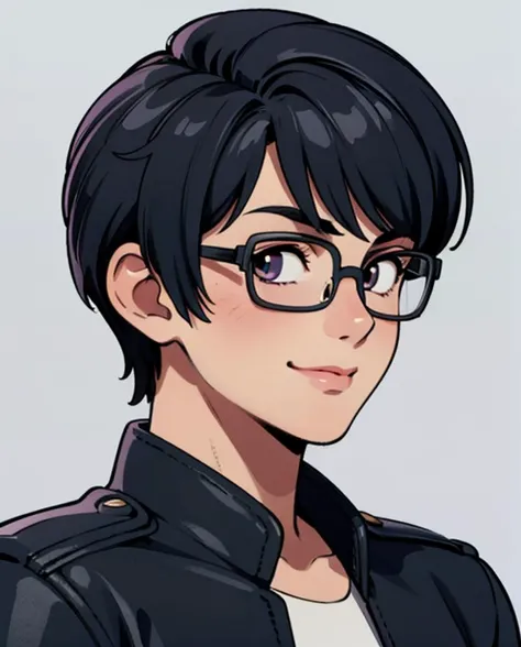 3d render, (((boy))), glasses, stubble, 3d, (((young man))), (((((front view))))), (((look at the viewer))), looks anime, waist top profile photo, black hair, ,white bg, 20 years old male, happy, good mood,
, jacket, sympathetic,likeable,lovable
high detailed, ultra detailed, realistic, 3d ue5 render, render quality, Best quality,masterpiece,ultra high res,photorealistic,raw photo,unity 8k wallpaper, <lora:3DMM_V12:1>