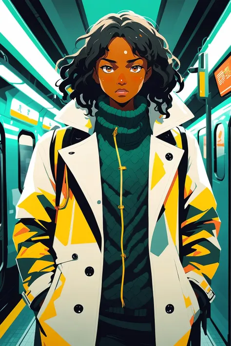 Anime portrait, 1girl, <tan skin|dark skin|light skin>, <tight (short cut off:1.05) sweater|open trench coat and sweater|fluffy jacket and jeans|beanie and hoodie with ripped torn jeans|sundress and pig tails|school uniform|police officers uniform>, dynamic lighting, <at the playground|in the park|lounging in garden|in cafe|on subway|on bus>, <daytime|morning|noon|evening|sunset|dawn> lighting

flat anime style, 2d, studio illustration