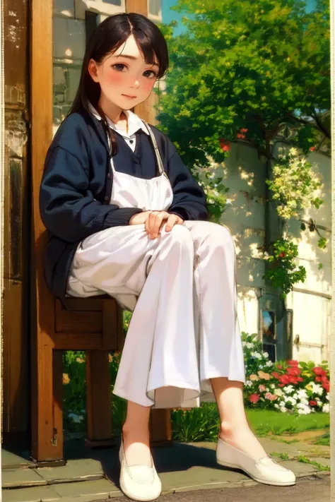 1girl, impressionism,