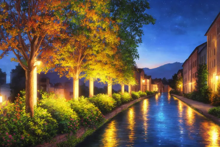 <lora:merge:1>, outdoor,(scenery), background, night,