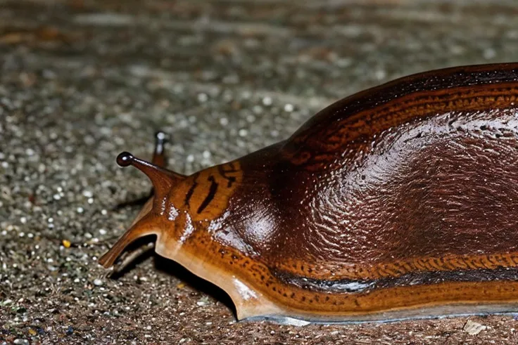 <lora:1651507694996235124:1>, realistic photo of a slug