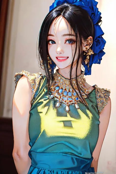 <lora:hyominlorashy:1>hyominlorashy,multiple girls,jewelry, black hair,
(best quality, masterpiece, RAW photo,ultra-detailed:1.2), <lyco:GoodHands-beta2:1.0>,1girl,solo,looking at viewer,smile