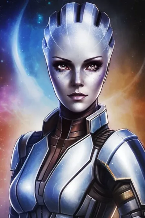 woman, asari, full body shot, perfect face, detailed face, soft smile, wearing sci-fi armor, industrial battlefield, looking into the camera
<lora:0Asari2:0.65>, Arcane Style, Borderlands style, Telltale Games style, Oil painting, Simple colors, low detail, Vivid colors, Defined lines, defined edges, Digital art, Cartoon look, Cartoon style, Sharp shadows, Dark