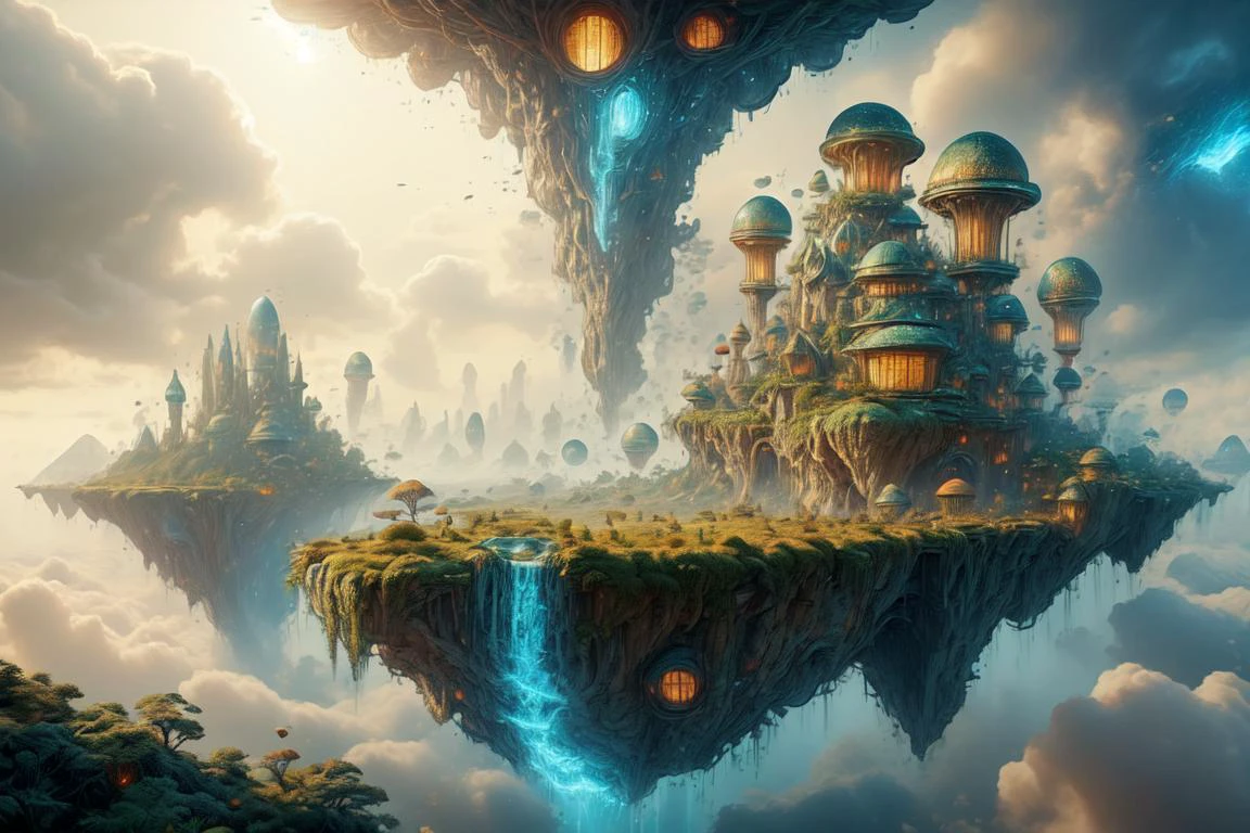 ethereal fantasy concept art of breathtaking hyperrealistic painting, volumetric lighting, 8k, epic composition, cinematic lighting, masterpiece, hdr, wondrous floating city, <lora:20231226-1703571263470:1> aircity <lora:WC-girl-bubbles-water-style-darquelilly-v1:0.6> gbwstyle <lora:ExoBioTech-20:0.6> exobiotech, bio, scifi, masterpiece, award-winning, professional, highly detailed, magnificent, celestial, ethereal, painterly, epic, majestic, magical, fantasy art, cover art, dreamy