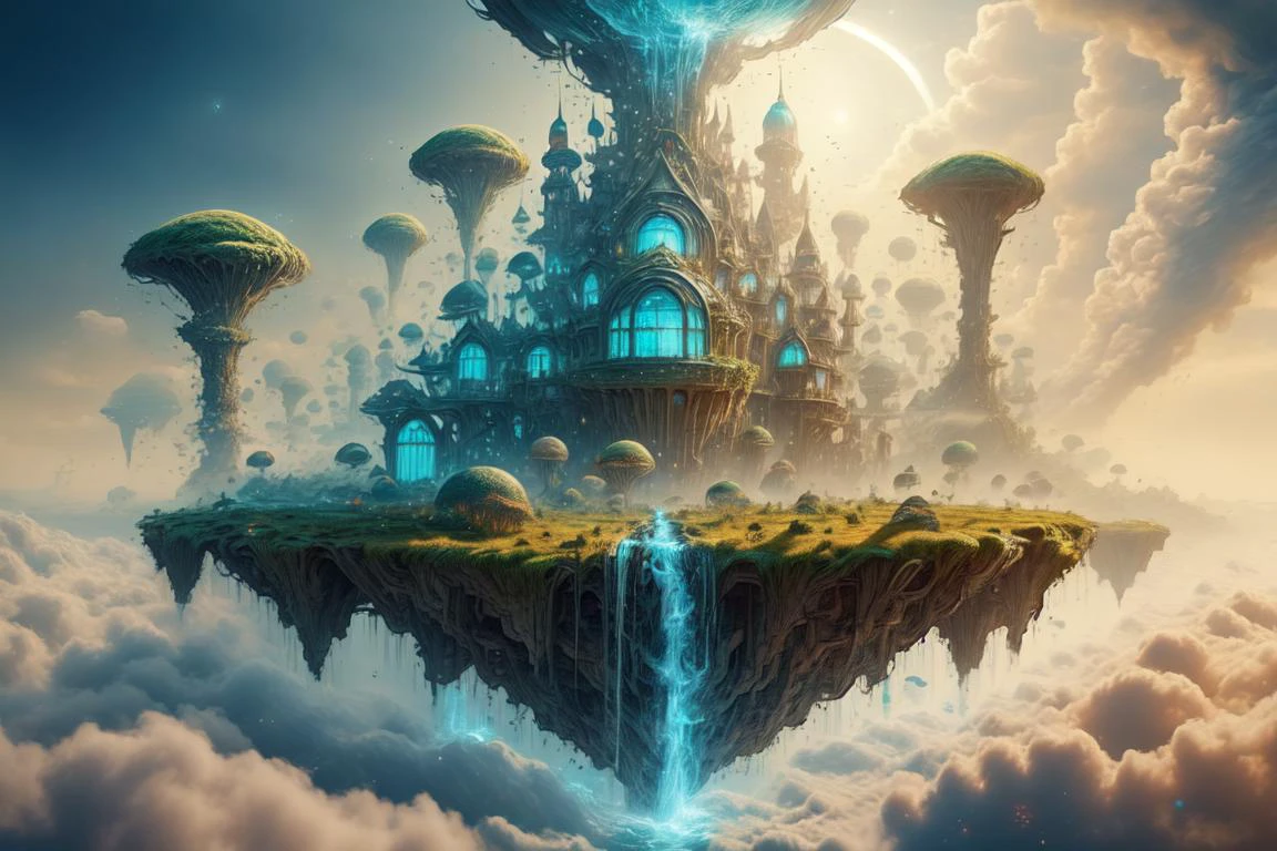 ethereal fantasy concept art of breathtaking hyperrealistic painting, volumetric lighting, 8k, epic composition, cinematic lighting, masterpiece, hdr, wondrous floating city, <lora:20231226-1703571263470:1> aircity <lora:WC-girl-bubbles-water-style-darquelilly-v1:0.6> gbwstyle <lora:ExoBioTech-20:0.6> exobiotech, bio, scifi, masterpiece, award-winning, professional, highly detailed, magnificent, celestial, ethereal, painterly, epic, majestic, magical, fantasy art, cover art, dreamy