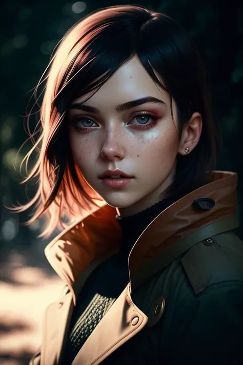 stunning intricate full color portrait, epic character composition, by ilya kuvshinov, alessio albi, nina masic, sharp focus, natural lighting, subsurface scattering, f2, 35mm, film grain