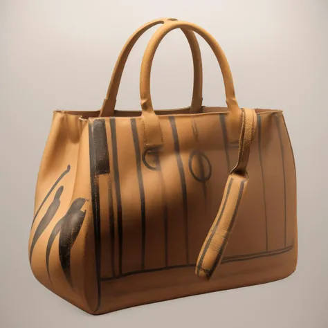 a bag, <lora:paintedpotterycd-000008:0.8>, paintedpotterycd, no humans, high quality, masterpiece, realistic, photorealistic, long-focus
