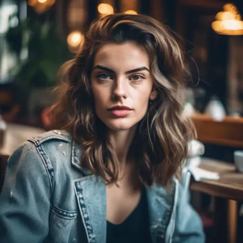<lora:IzabelGoulart_xl_lora-000035:1> a close up portrait photo of a beautiful 26 y.o woman in a paris cafe, wearing vintage clothing, moody, vines, organic, modern, (high detailed skin:1.2), 8k uhd, dslr, soft lighting, high quality, film grain, Fujifilm XT3, hi detail, sharp focus, perfect lighting, awesome, dslr, 4k high quality. extra detail, extra sharp, magical, perfect moment, natural skin, pores