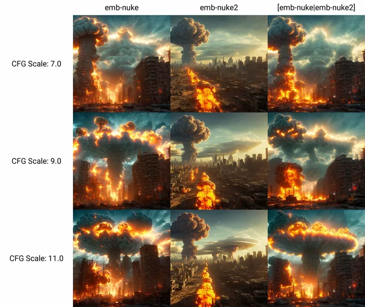 one [short very wide mushroom cloud:large illuminated nuclear blast with shockwave:3] by emb-nuke in the distance,photo of a filthy post-apocalyptic street, burned-out buildings,abandoned cars, trash on the sidewalk
(highly detailed:1.2),(best quality:1.2),(8k:1.2),sharp focus,(subsurface scattering:1.1),award-winning photograph,professional portrait photography
(very detailed background:1.2),dramatic lighting,35mm,detailed concept art