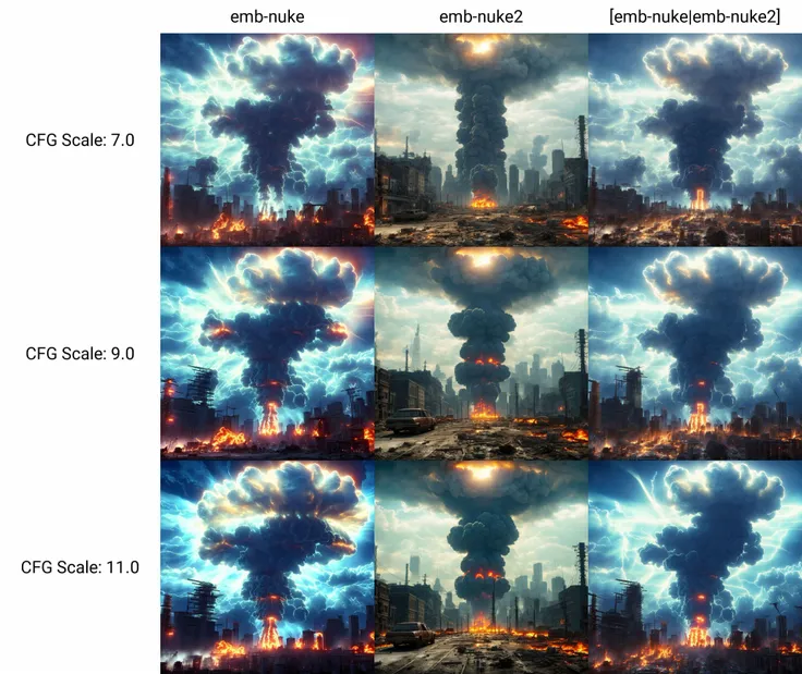 one [short very wide mushroom cloud:large illuminated nuclear blast with shockwave:3] by emb-nuke in the distance,photo of a filthy post-apocalyptic street, burned-out buildings,abandoned cars, trash on the sidewalk
(highly detailed:1.2),(best quality:1.2),(8k:1.2),sharp focus,(subsurface scattering:1.1),award-winning photograph,professional portrait photography
(very detailed background:1.2),dramatic lighting,35mm,detailed concept art