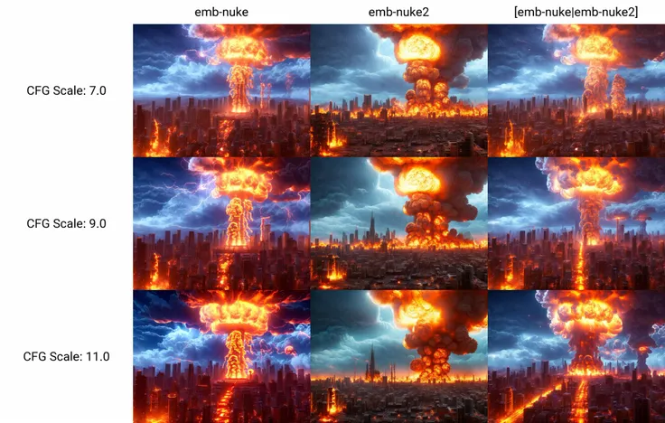 one [short very wide mushroom cloud:large illuminated nuclear blast with shockwave:3] by emb-nuke in the distance,photo of a filthy post-apocalyptic street, burned-out buildings,abandoned cars, trash on the sidewalk
(highly detailed:1.2),(best quality:1.2),(8k:1.2),sharp focus,(subsurface scattering:1.1),award-winning photograph,professional portrait photography
(very detailed background:1.2),dramatic lighting,35mm,detailed concept art