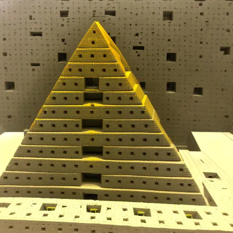 <lora:MENGERSPONGE:0.65> Menger Sponge , (pyramid:1.5)