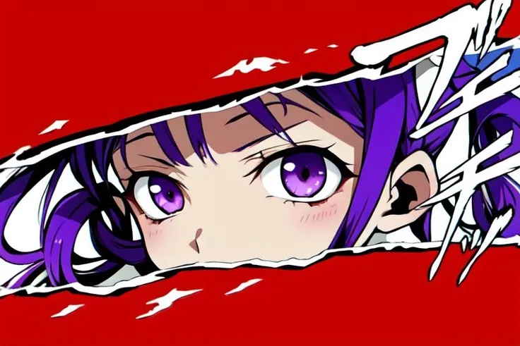 (masterpiece, best quality:1.2),
<lora:Aoi_Akane-07:1>, aoi akane, 1girl, solo, purple hair, purple eyes, short sleeves, white school uniform, white dress, bow, white serafuku with white bow, puffy sleeves, brown sailor collar, black socks, blush
<lora:PersonaCutIn-06:0.8>, Persona Cut In