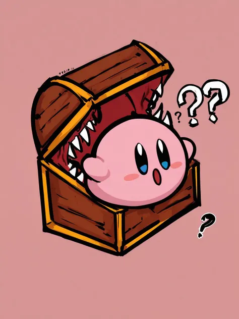 kirby holding up a mimic, ??? ? ??
<lora:Mimic_ani3.1_XL:1>