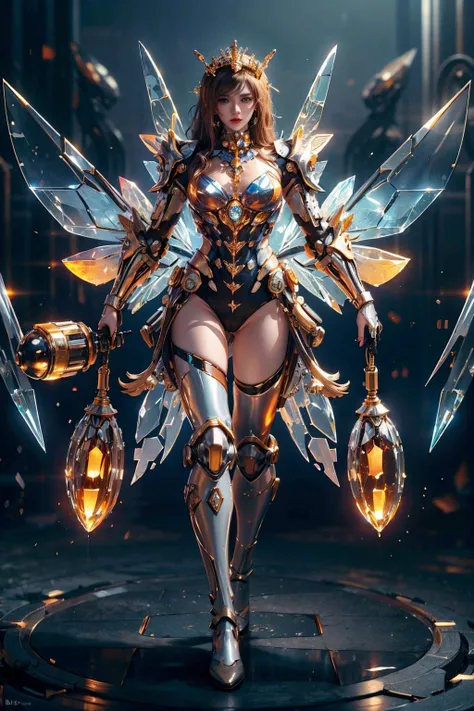<lora:HoneyTech-20:0.7>,honeytech,honey,scifi,<lora:CrystallineAI-000009:0.7>,crystallineAI queen,full body,, (masterpiece, best quality, high quality, highres, ultra-detailed),