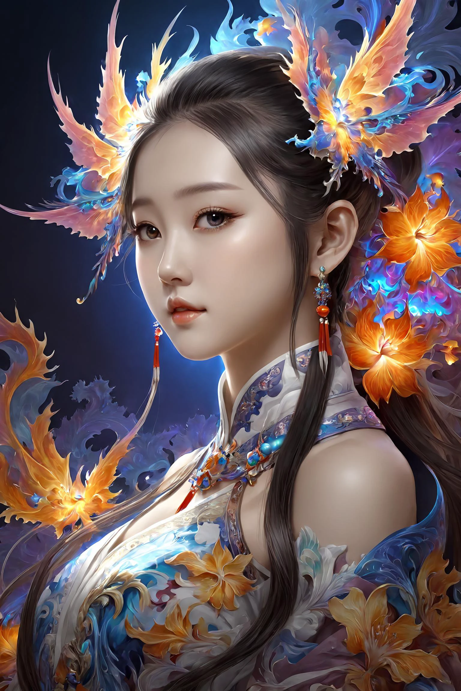 official art, highest details, beautiful and aesthetic, fractal art, colorful,
masterpiece, best quality, 1girl, <lora:kwFemale_Beta40-SDXL_v1:1>, chinese
