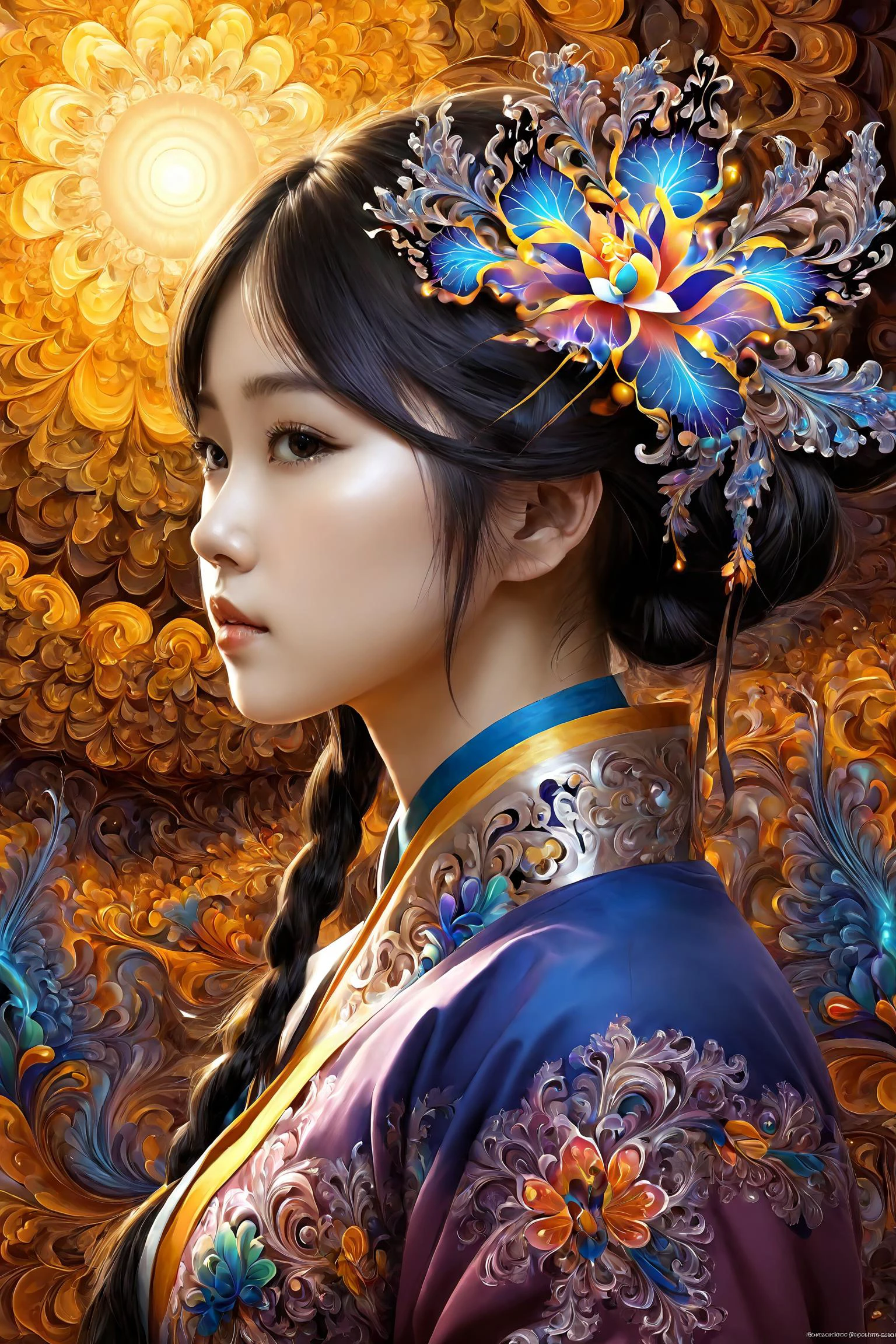official art, highest details, beautiful and aesthetic, fractal art, colorful,
masterpiece, best quality, 1girl, <lora:kwFemale_Beta40-SDXL_v1:1>, asian