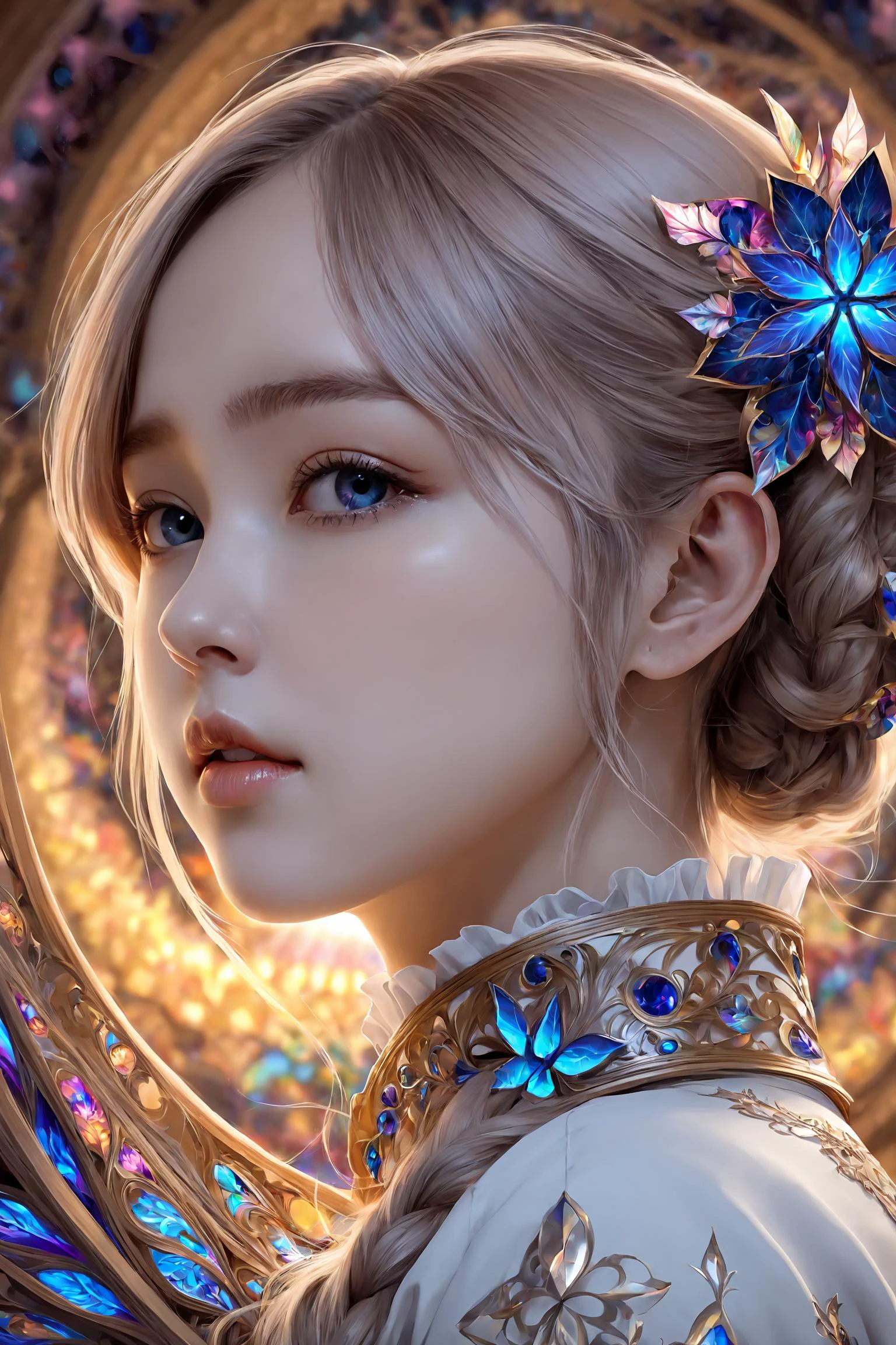 official art, highest details, beautiful and aesthetic, fractal art, colorful,
masterpiece, best quality, 1girl, <lora:kwFemale_Beta40-SDXL_v1:1>, waifu