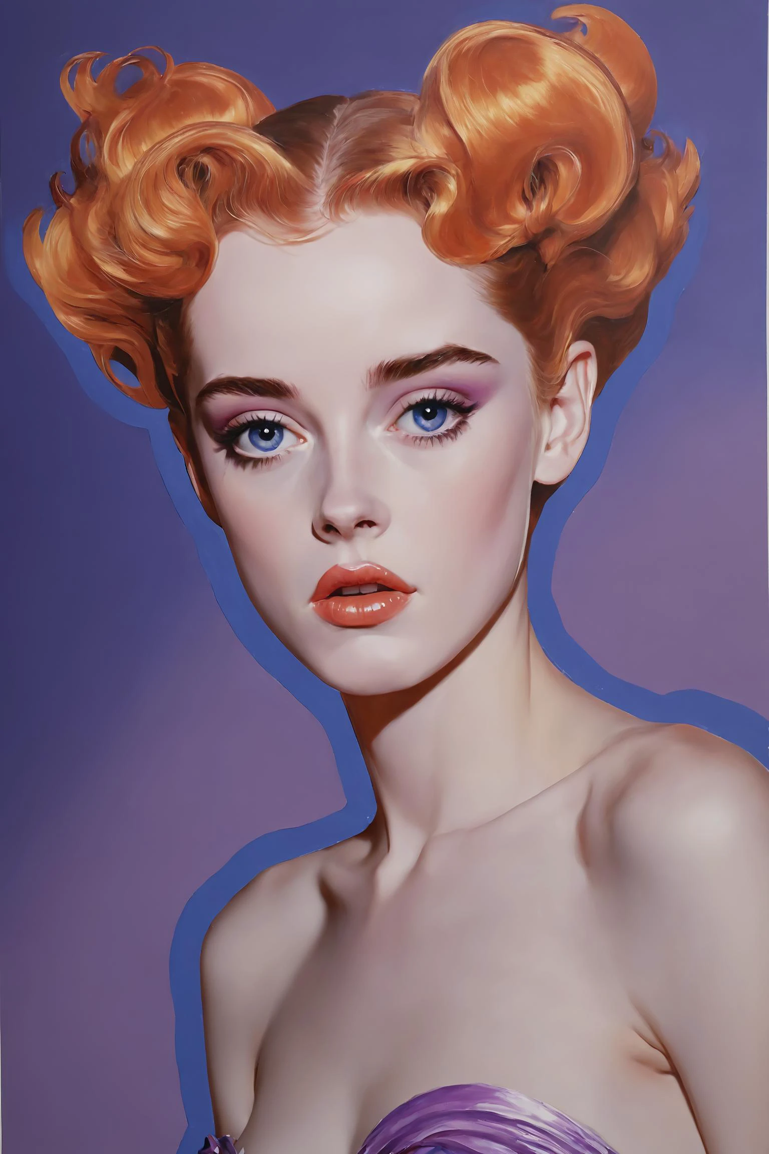 masterpiece, best quality, 1girl, <lora:kwFemale_Beta40-SDXL_v1:1>,
wide careless strokes, rough brush, concept art, overlaps, poster, hyper, by James Bidgood, detailed