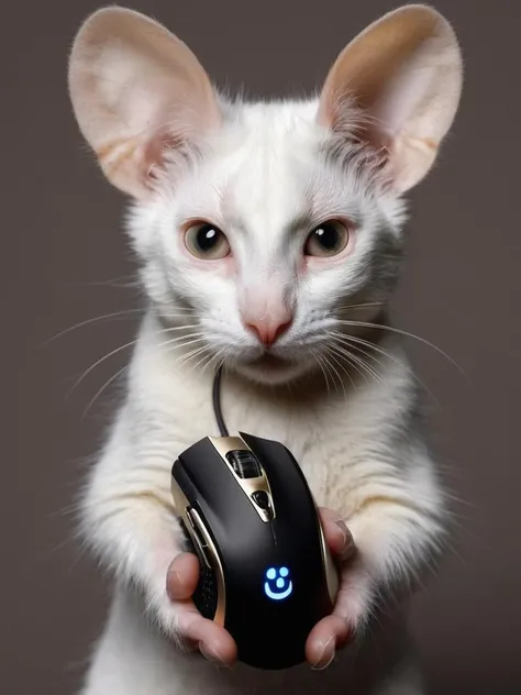 hybrid (mouse:1.1)and (cat:0.7) merge,