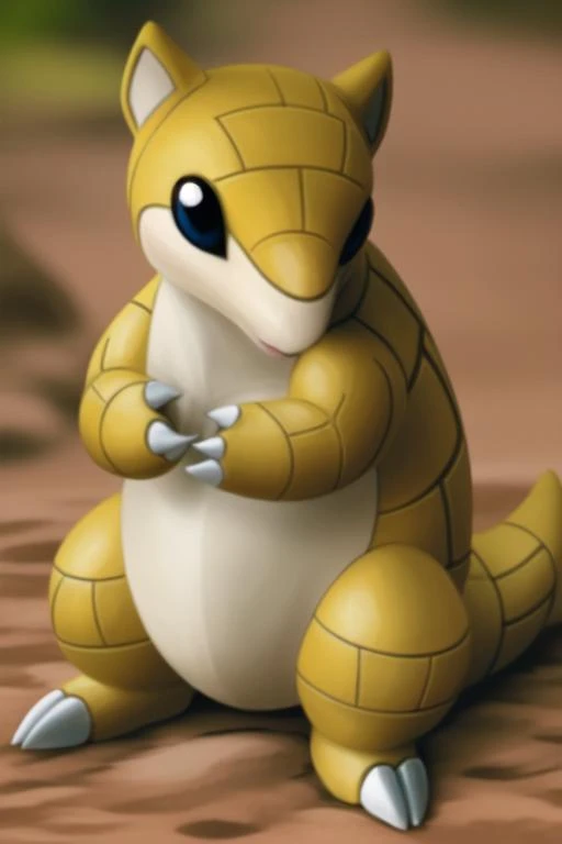<lora:Sandshrew V4:1> sandshrew, feral, claws