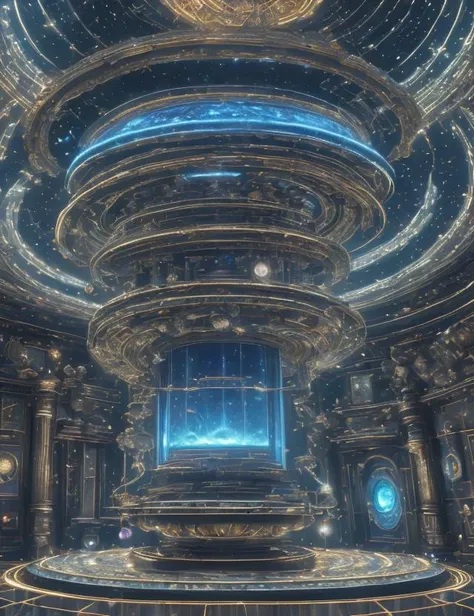 ((best quality)), ((masterpiece)), ((realistic,digital art)), (hyper detailed),DonMPl4sm4T3chXL Orbital Viewing and Stargazing Lounge, Air Conditioner,Chandelier,Table,Oven/Stove,Computer Terminal, Soapstone stone and Dobby Weave tapestry, High-Intensity Discharge Lamps, Laser Lights, Spacepunk, sci-fi, 8K, HDR <lora:Pl4sm4t3ch-000006:0.85>