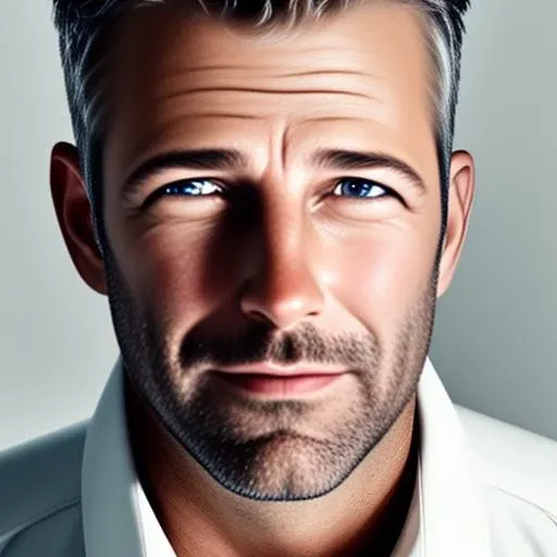 close up of face of sks man fashion model in white feather clothes, official balmain editorial, dramatic lighting highly detailed

