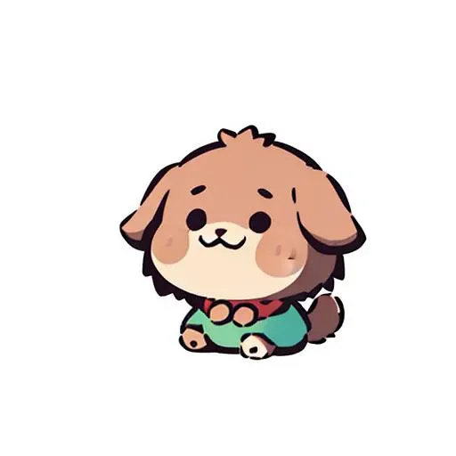 <lora:qline:0.9>,dog,\(qline\),simple background,, masterpiece, best quality,