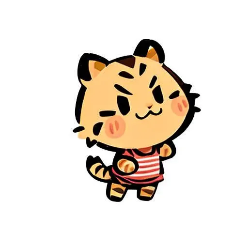 <lora:qline:1>,tiger,\(qline\),simple background,, masterpiece, best quality,