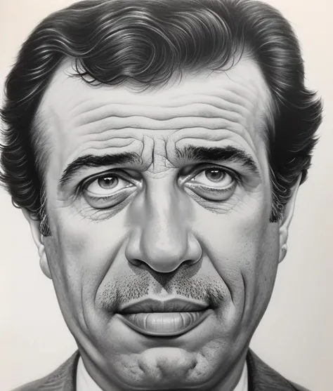 pencil drawing of kemal_sunal by style of Laurie Lipton <lora:kemal_sunal_b3-000005:0.9>,