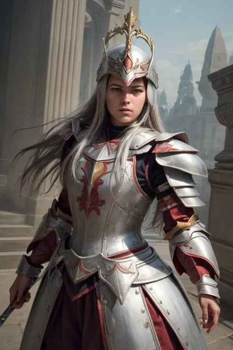 a profestional picutre of 1man, <lora:MH_Amatsu_Armor_a1:0.7> amatsu armor, blademaster ,Knight's Challenge: Description: Standing tall in heavy armor, the knight clenches a gauntleted fist and pounds it against their chestplate. Their posture radiates authority and courage. The head is held high, visor open, as they issue a challenge or rally their troops before a battle. The air of nobility and leadership is palpable.,camera angle from above and feet out of frame, ((photorealism)),unreal 5 daz,perfectly drawed hands,perfectly drawed face,perfect body,extremely detailed artgerm greg rutkowski greg,((ultrasharp)),((masterpiece)),((best quality)),((ultradetailed)),((intricated details)),ultradetailed character,detailed face,intricated face details,<lyco:GoodHands-beta2:1>,extremaly detailed background,perfectly detailed face,character focus,intricated details of face,fFaceDetail <lora:add_detail:0.7> ultra realistic,32k,RAW photo,(high detailed skin:1.2),(8k uhd:1.1),dslr,soft lighting,high quality,film grain,(beautiful and aesthetic:1.2),(extremely detailed:1.1), perfect face