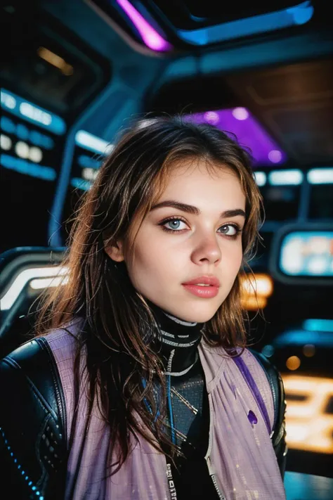 a girl, curvy with a soft body, girl in a sexy dress, in a spaceship, detailed scene, (Masterpiece:1.4), (high quality:1.2), (best quality:1.2), 1girl, <lora:Colour Control Slider by Stable Yogi:1>, <lora:Sagging breasts:1>, <lora:Better_cleavage:1>, (detailed hair),
(cyberpunk photography:1.2), (detailed face, sharp skin texture), <lora:eyebrows_slider_v1:1> <lora:eyelashes_slider_v1:1> <lora:eyeliner_v1:1> <lora:locon_perfecteyes_v1_from_v1_64_32:1>
