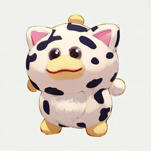 Peepy, standing up, muscles