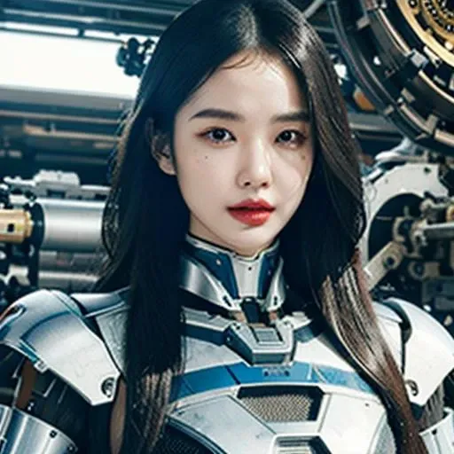 (original) , (very detailed wallpaper) , very detailed illustrations, (1 Girl) , beautiful eyes, (delicate face) , perfect detail,
((mechanical parts)), mechanical spine, mechanization, future, wide hips, laboratory, ((mecha)), stylish energy \(module\), repairing,
(best lighting) , (super complex detail) , 4K Unity, (super detailed CG: 1.2) , (8K: 1.2) , lifelike, <lora:My Girl:0.5>