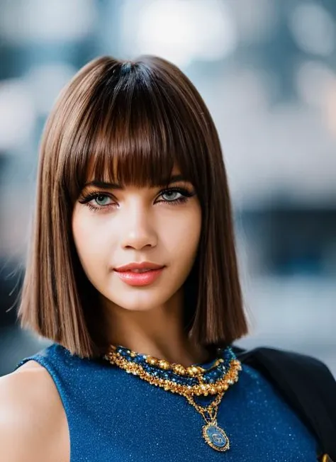 professional photograph of (l4lisa), ((detailed face)), (High Detail), Sharp, 8k, ((bokeh))