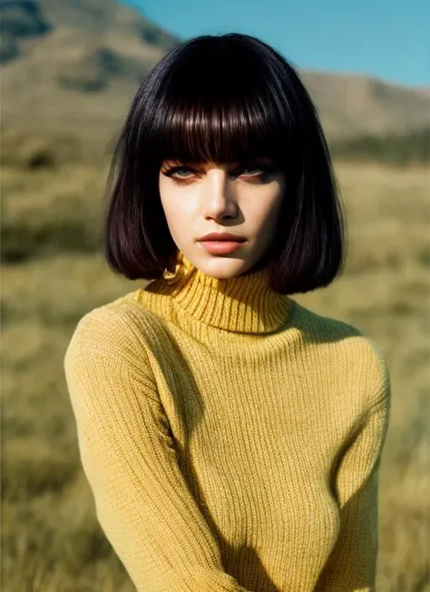 A stunning intricate full color portrait of (l4lisa:1),
wearing a black turtleneck,
epic character composition,
by ilya kuvshinov, alessio albi, nina masic,
sharp focus, natural lighting, subsurface scattering, f2, 35mm, film grain